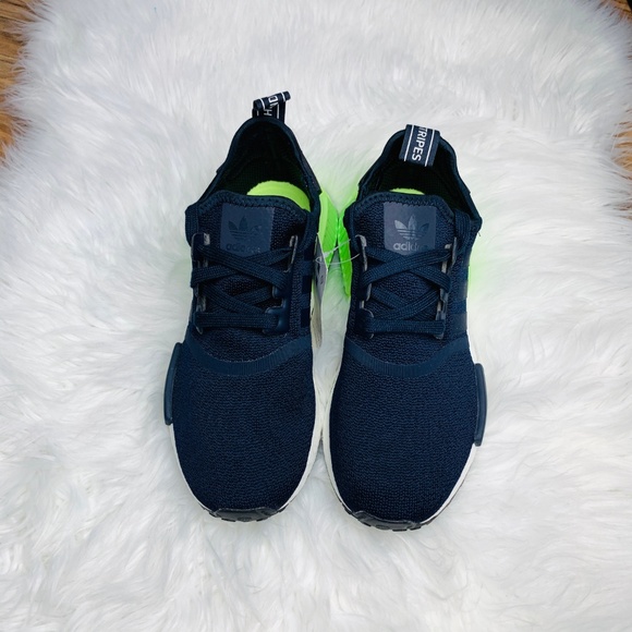 Adidas NMD R1 Legend Ink Hi-Res Yellow 